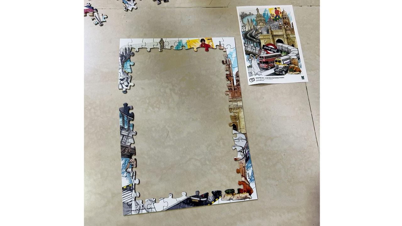 This writer suggests starting by assembling the corner pieces of the jigsaw puzzle first