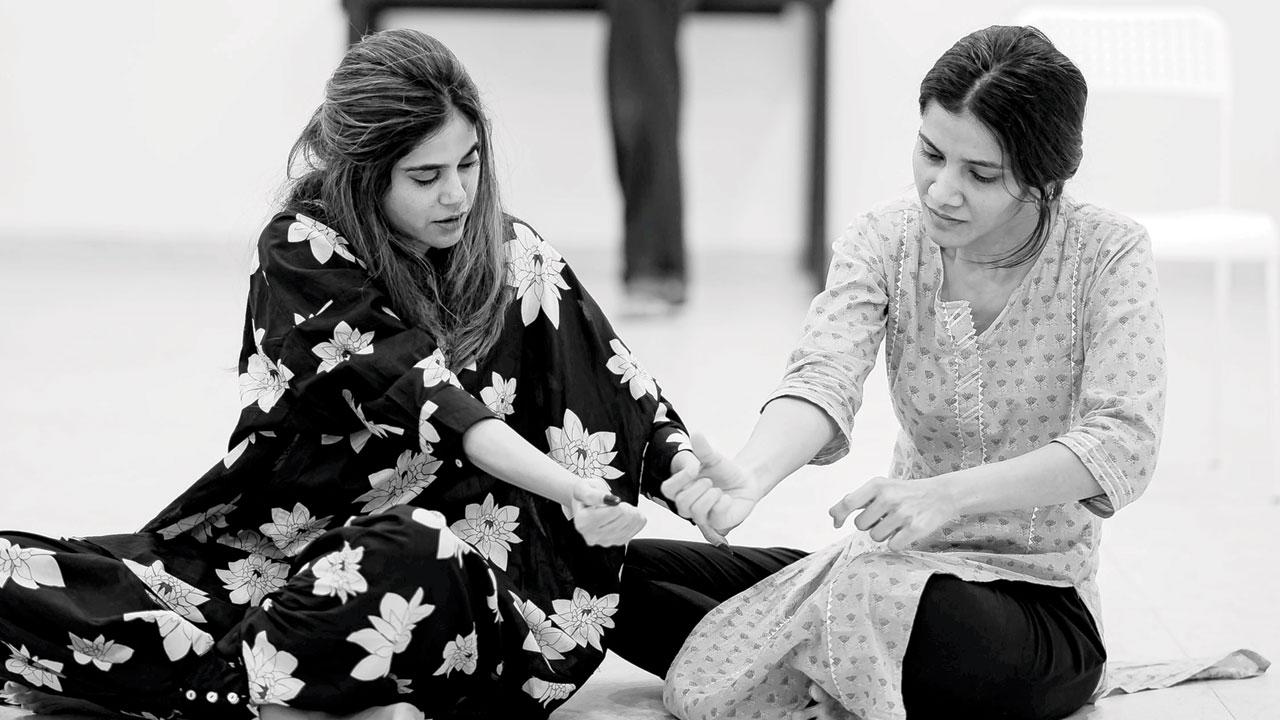A moment from the troupe’s iconic play, Sir Sir Sarla