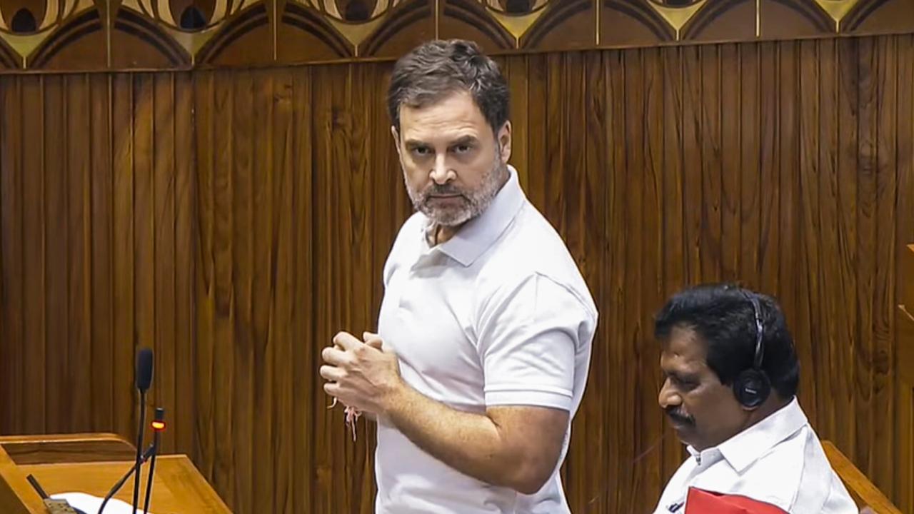 The statement drew massive protests from the members of the Treasury benches, with Prime Minister Narendra Modi asserting that calling the entire Hindu society violent is a serious matter.