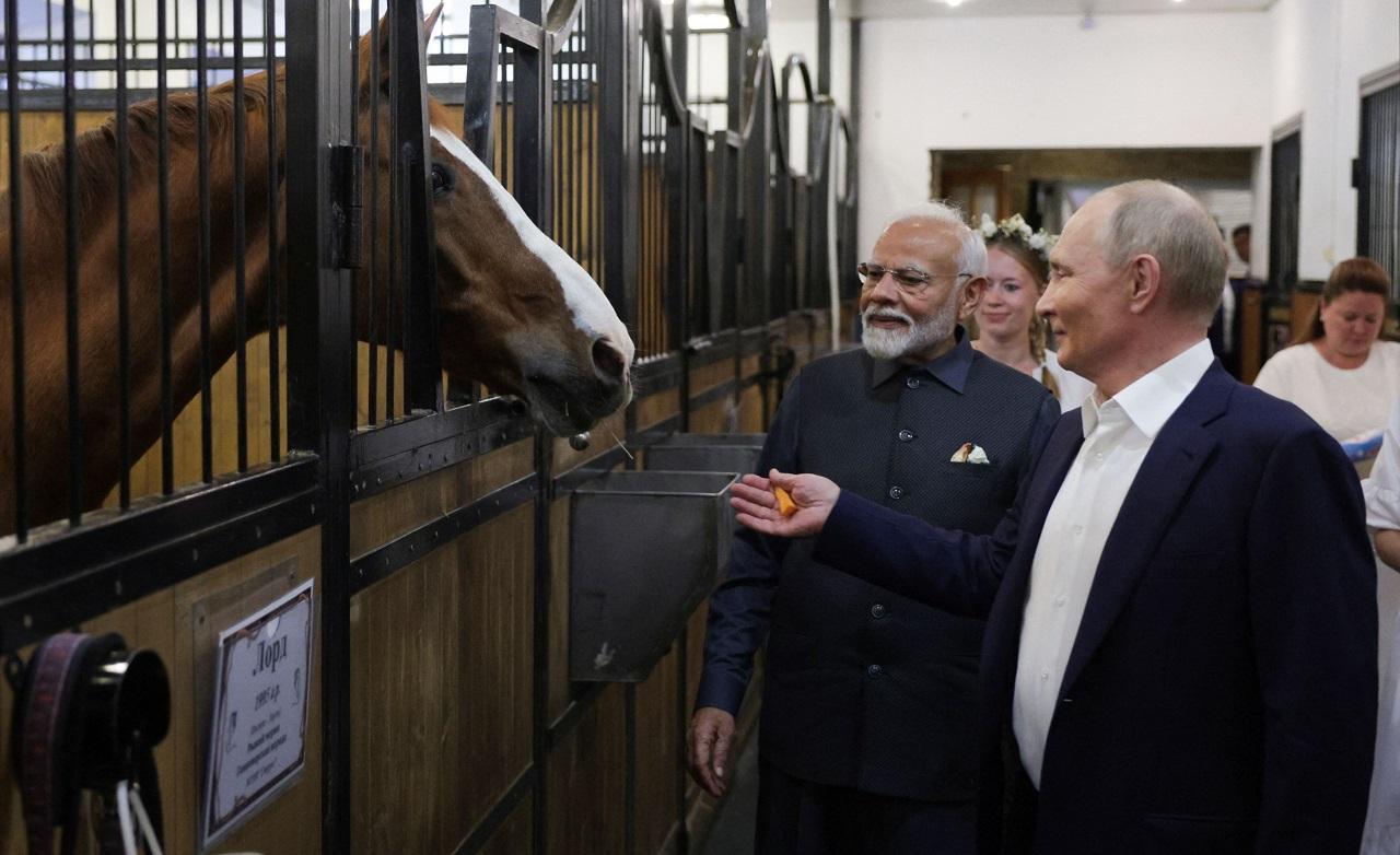 Earlier in the day, PM Modi arrived in Moscow for a two-day official visit at the invitation of Russian President Putin to attend the 22nd India-Russia Annual Summit