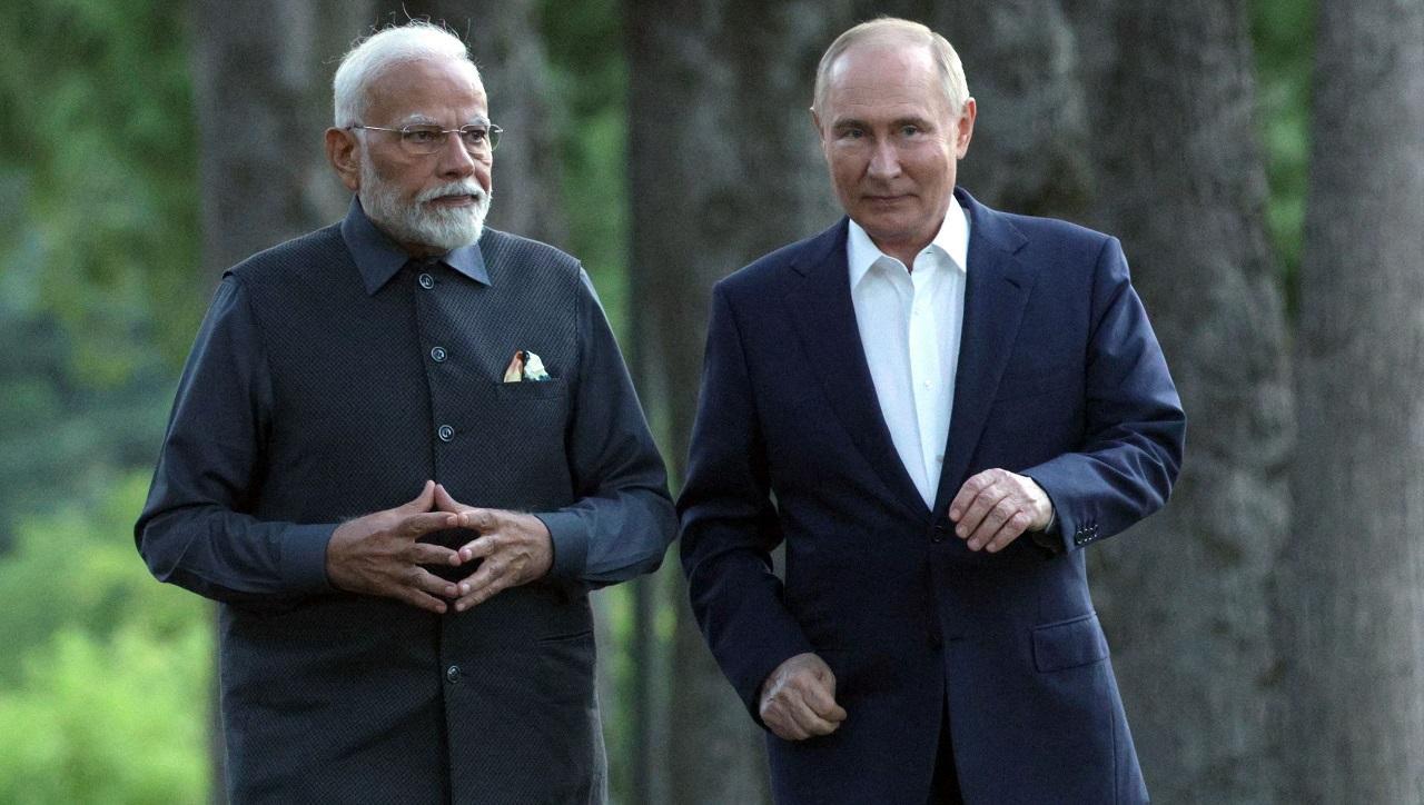 Further, Putin expressed gratitude for hosting PM Modi and said, You are welcome here, friend. I'm really happy to see you