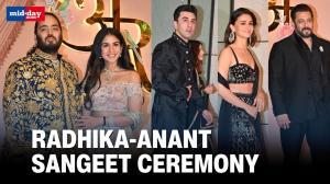 Anant Ambani-Radhika Merchant's Sangeet: Alia, Salman, Vicky, and others attend