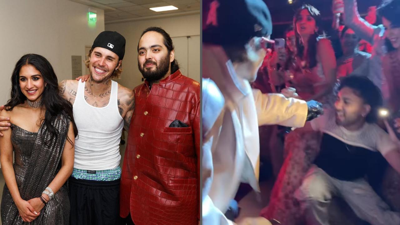 Anant Ambani-Radhika Merchant's sangeet: Justin Bieber's shares inside pics - from chitchatting with Ambanis to grooving with Orry