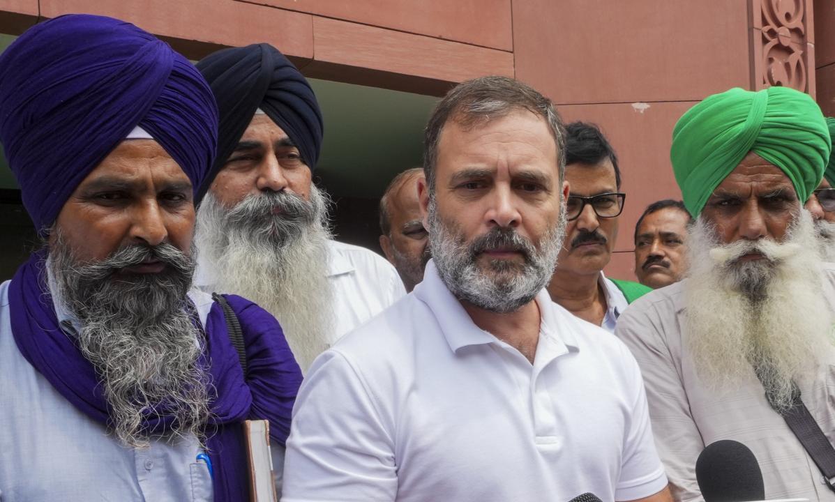 Will put pressure on INDIA bloc to implement MSP: Rahul Gandhi after meeting farmers