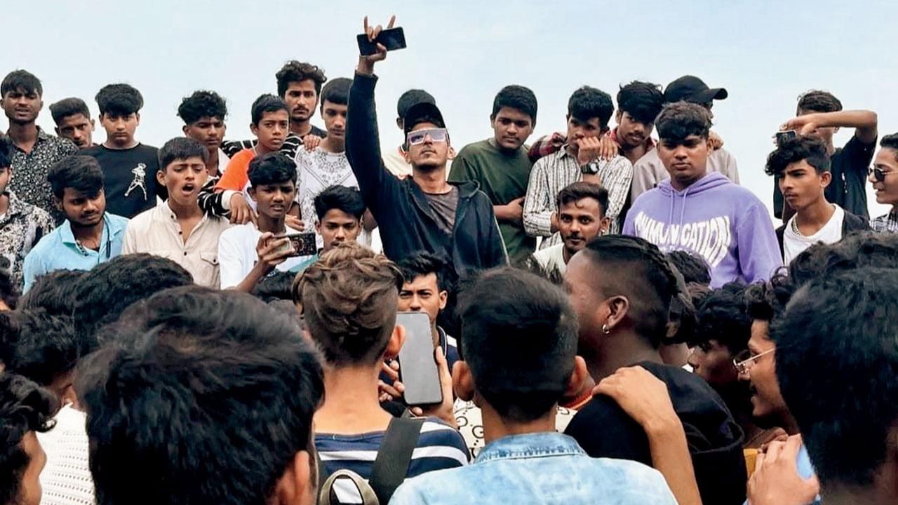 Performers at a previous cypher
