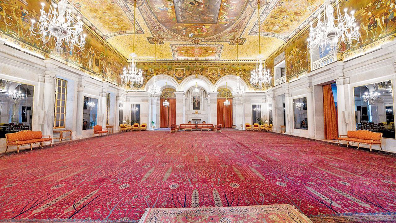 Rashtrapati Bhavan halls renamed