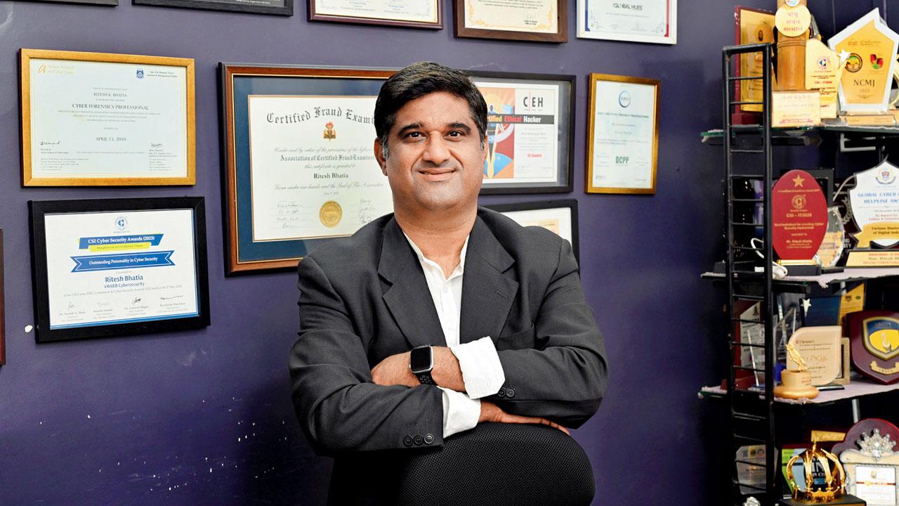 Ritesh Bhatia, founder and director, V4WEB Cybersecurity