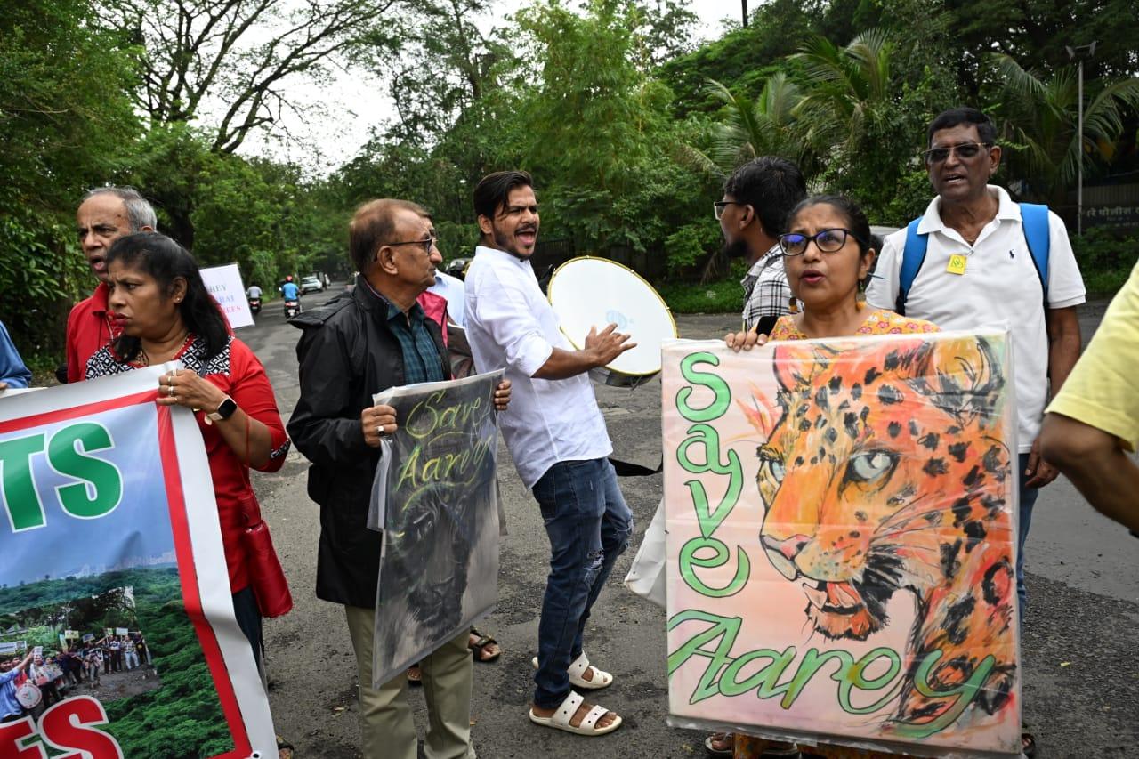 According to government data — of the total land in Aarey — 430 hectares have been allotted to different state and central government departments and institutes