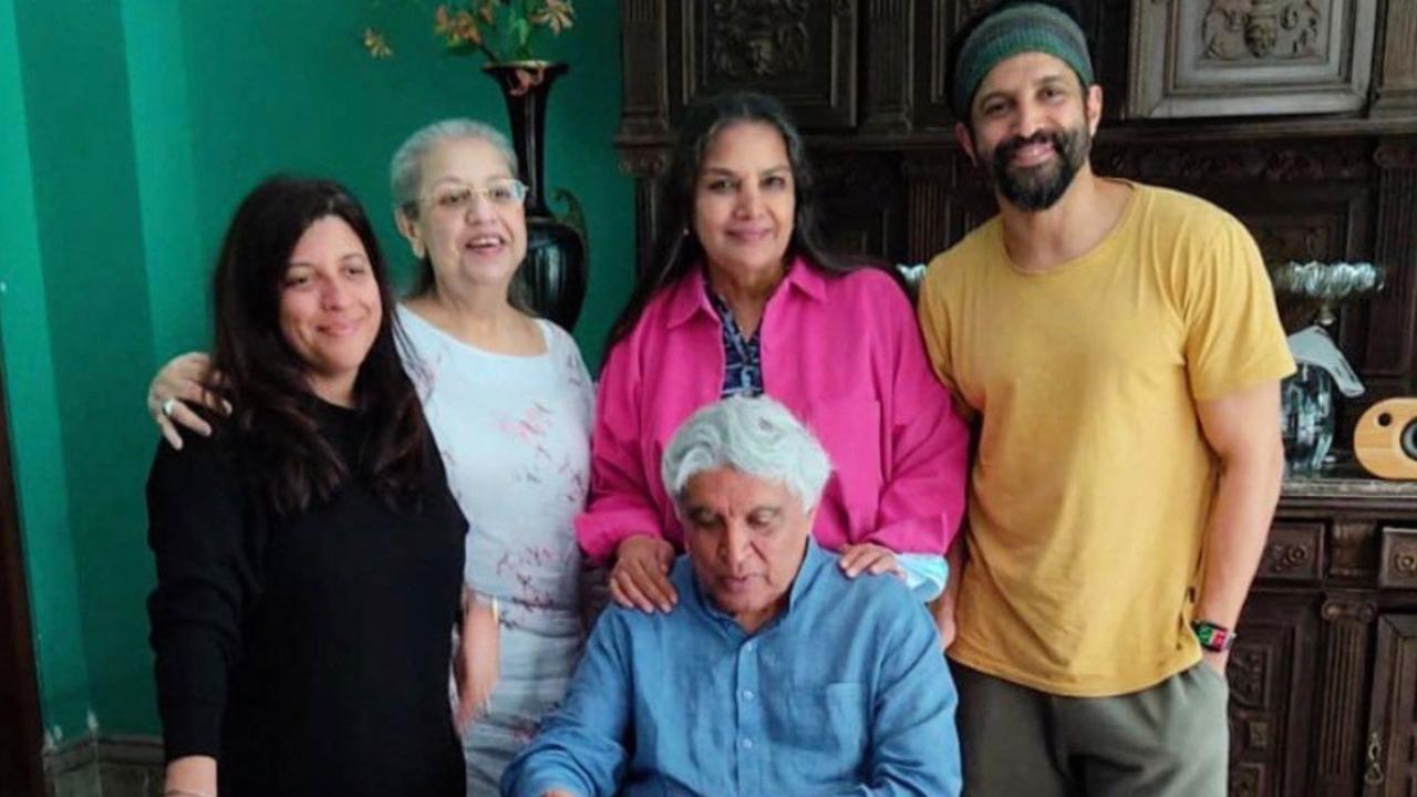 Shabana Azmi credits Javed Akhtar's first wife Honey Irani for her good relationship with Farhan & Zoya Akhtar