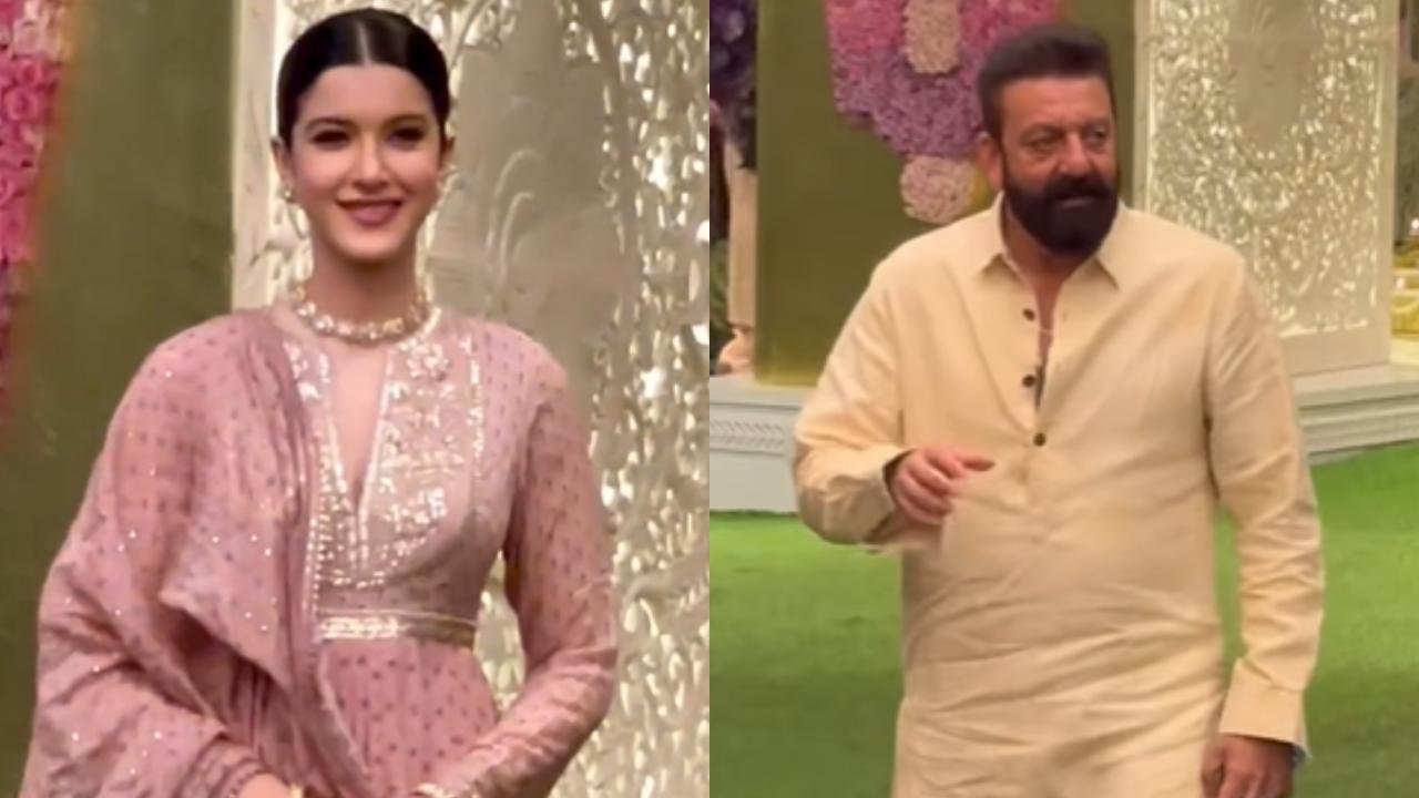 Anant-Radhika's wedding: Sanjay Dutt, MS Dhoni, & others attend special puja