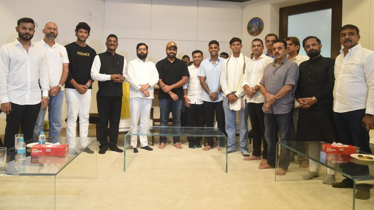 The T20 World Cup-winning Team India returned home to a euphoric reception on Thursday morning, after winning the title in Barbados