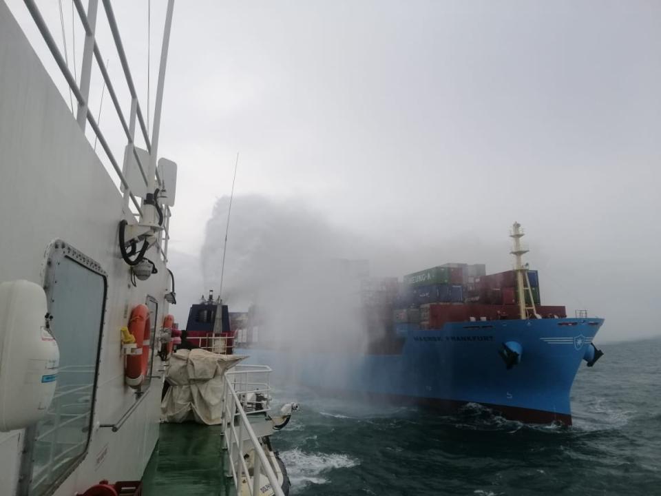 Fire on merchant navy ship extinguished, says Indian Coast Guard