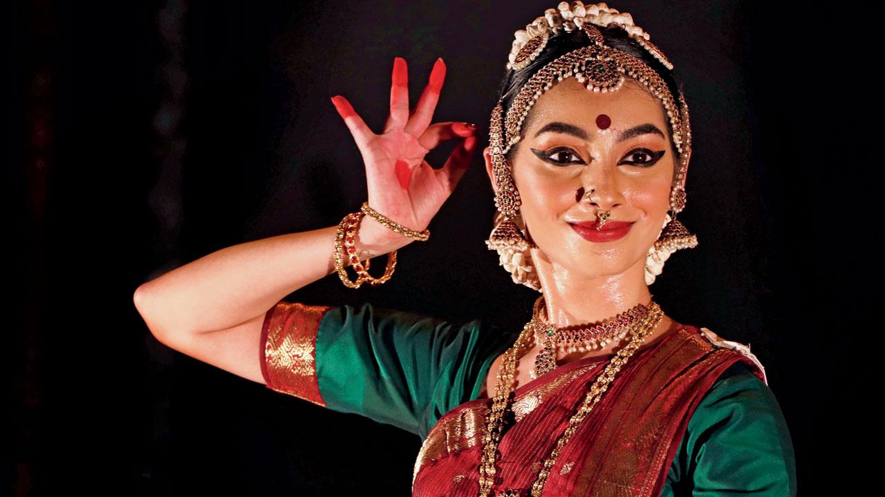 Shreema Upadhyaya performs  Bharatanatyam