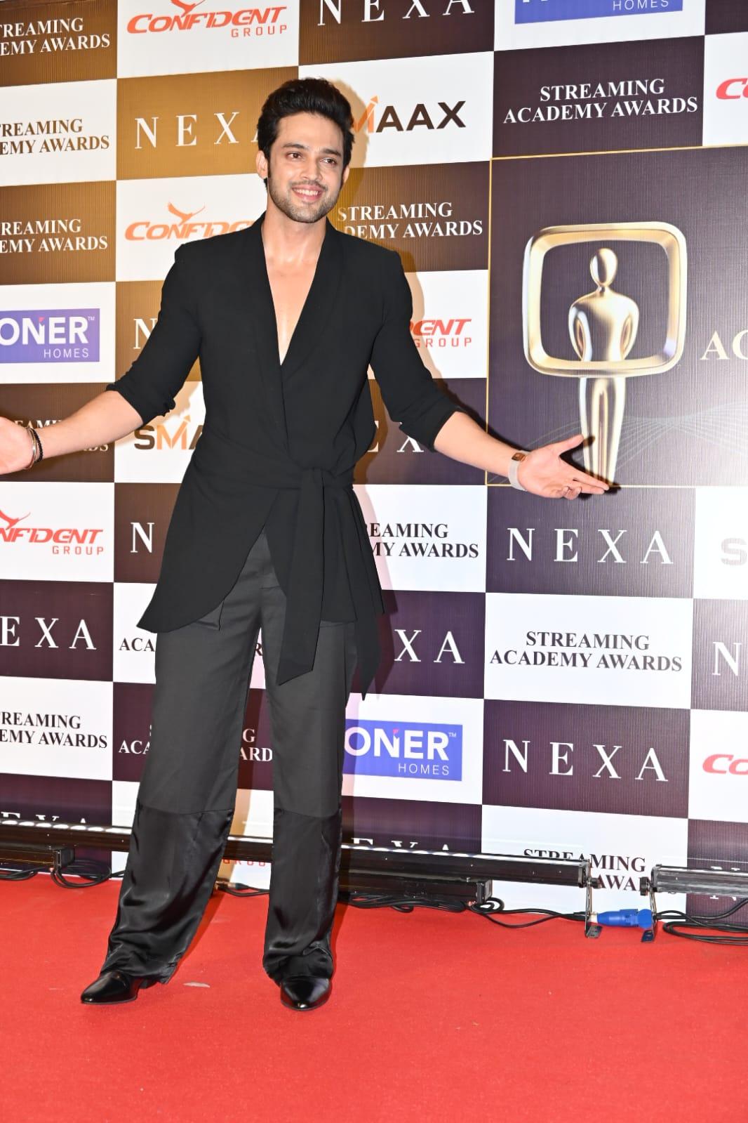 Parth Samthaan black on black look is something to take inspiration from