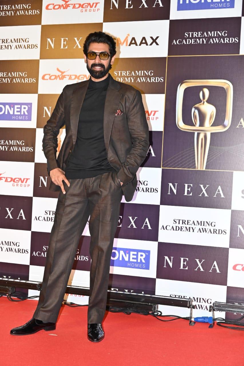 Rana Dagubatti had to be the best dressed. The actor looked uber cool in a brown suit paired with matching pants
