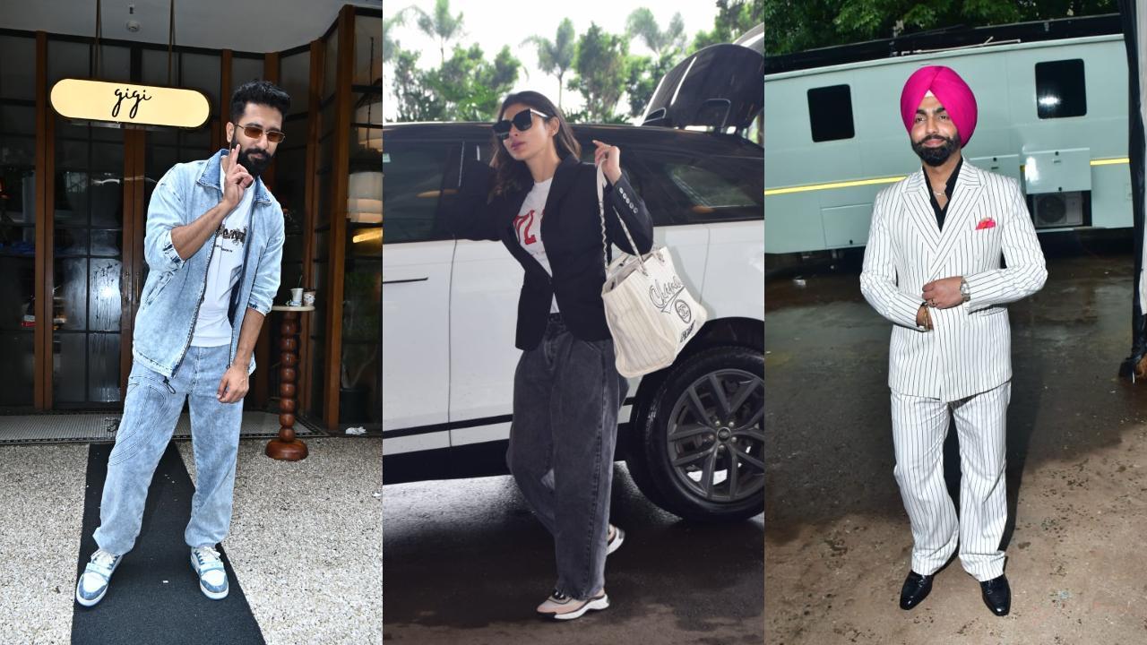 Spotted in the city: Vicky Kaushal, Mouni Roy, Ammy Virk and others