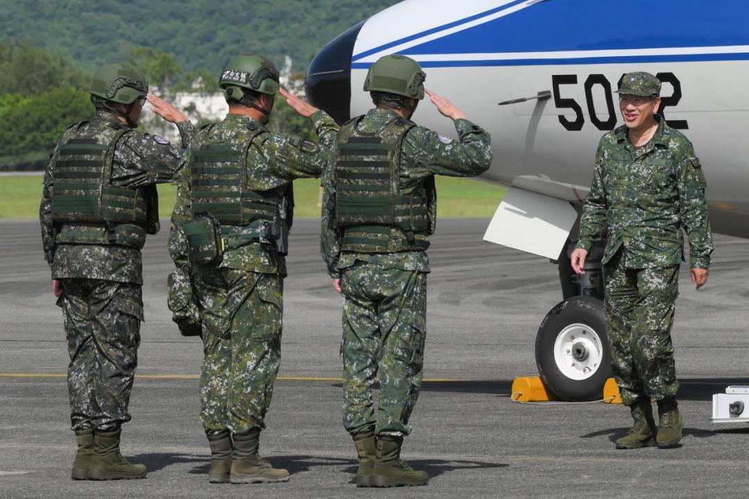 In Photos: Taiwan's air force cancels drills as typhoon approaches