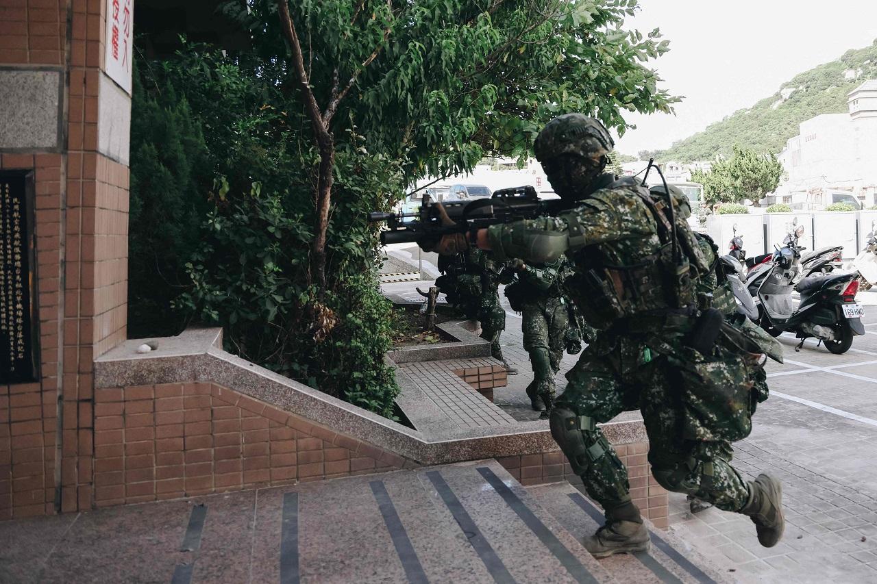 Taipei and the surrounding regions also held a regularly scheduled air raid drill Tuesday afternoon, with sirens sounding, vehicles parking and pedestrians clearing the streets to enter buildings and metro stations as they would in the event of an air attack from China or a natural disaster