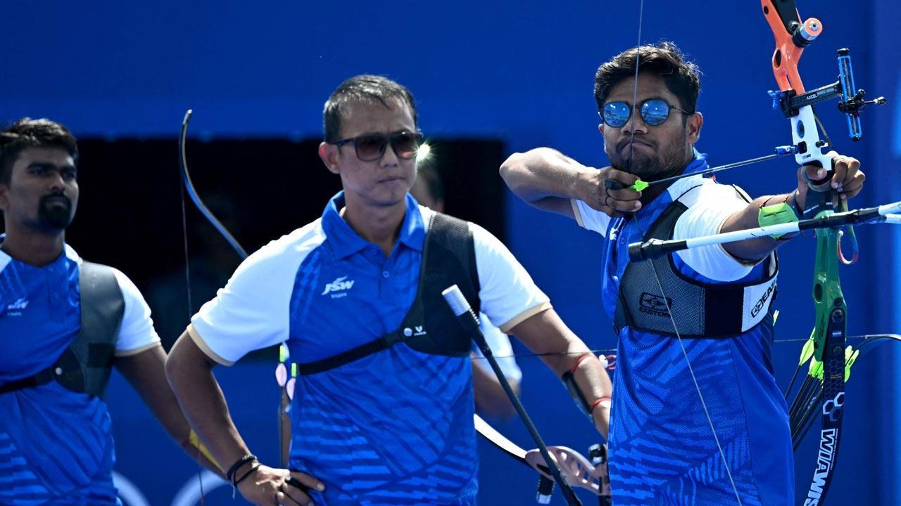 Men’s team challenge in archery ends in QF