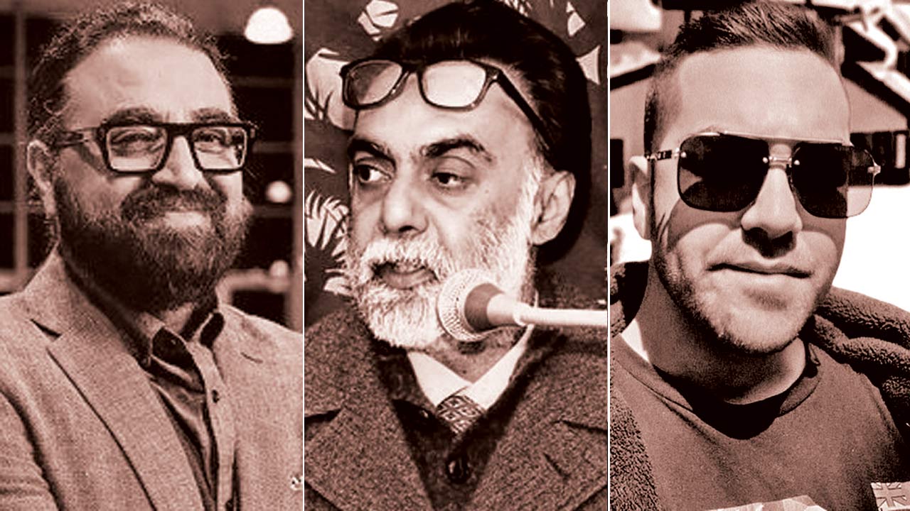 Gurdeep Pall, Khushwant Singh and Revant Bogra