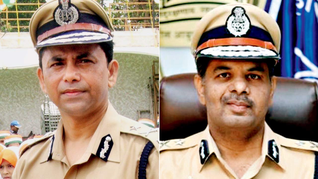 Government  Railway Police ex-commissioner Quaiser Khalid and Khalid’s successor Ravindra Shisve