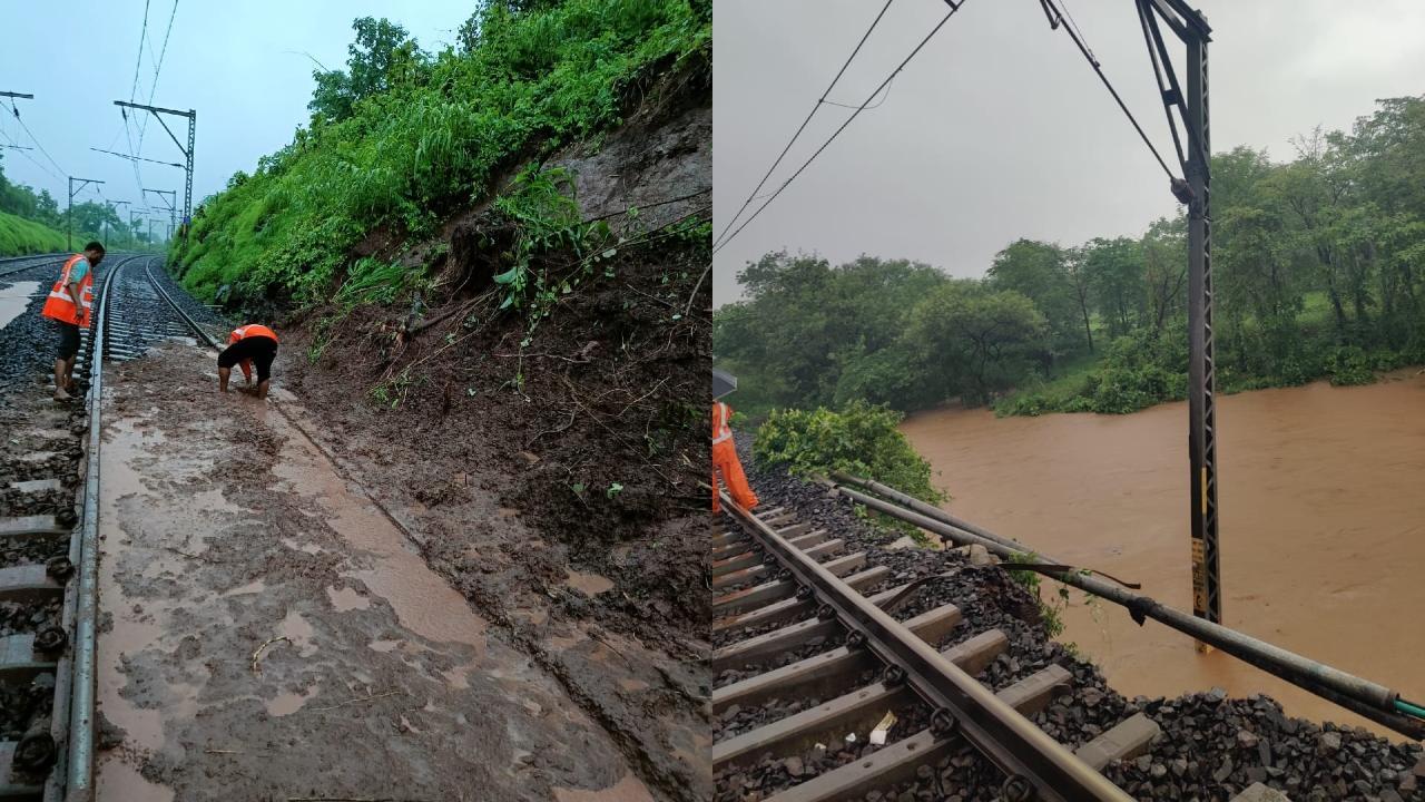 Mumbai rains: Train services suspended on section of suburban network