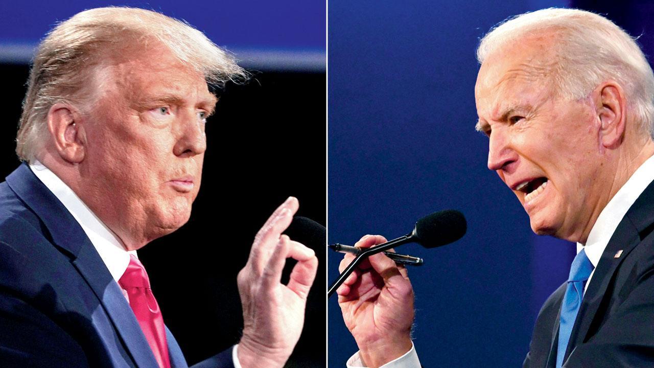Donald Trump challenges Joe Biden to debate, golf match