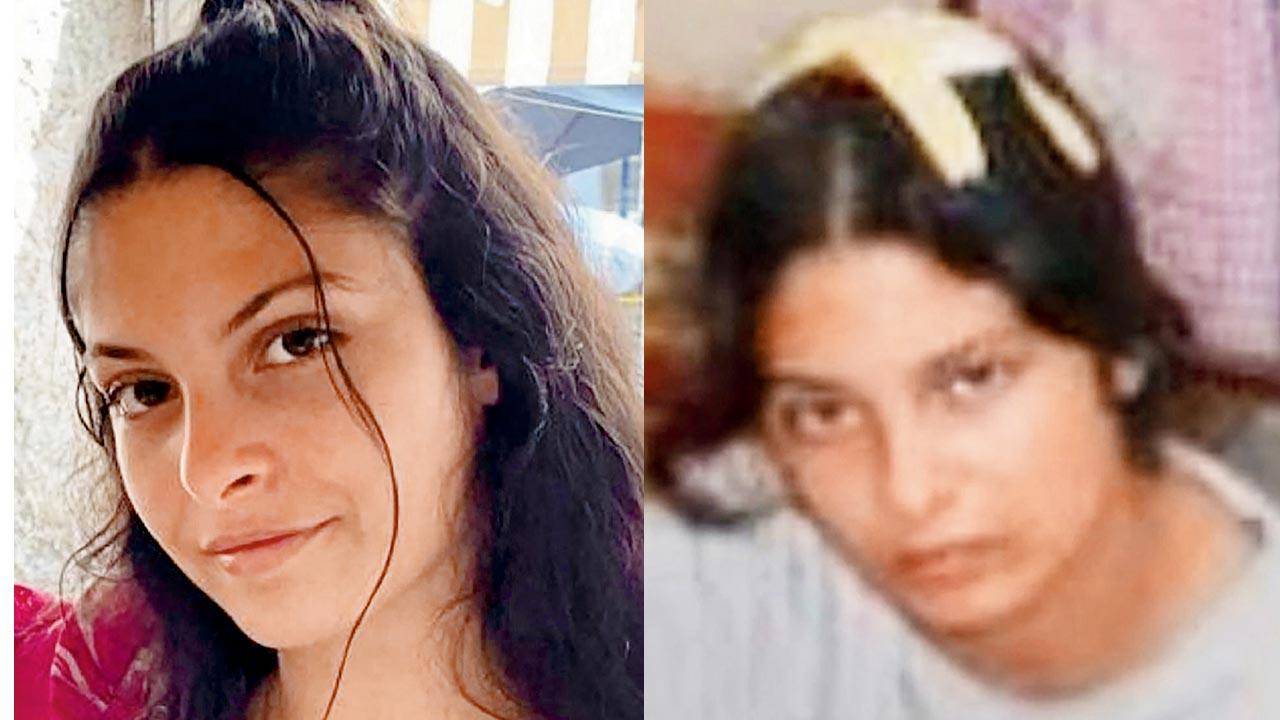 Pictures of Israelis who are still being held hostage. PIC/AFP