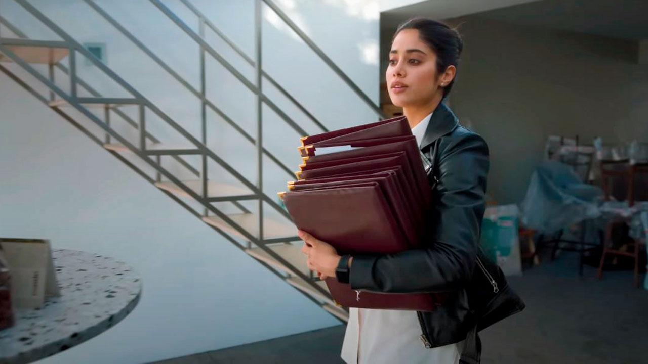 Janhvi Kapoor plays an IFS officer in the thriller