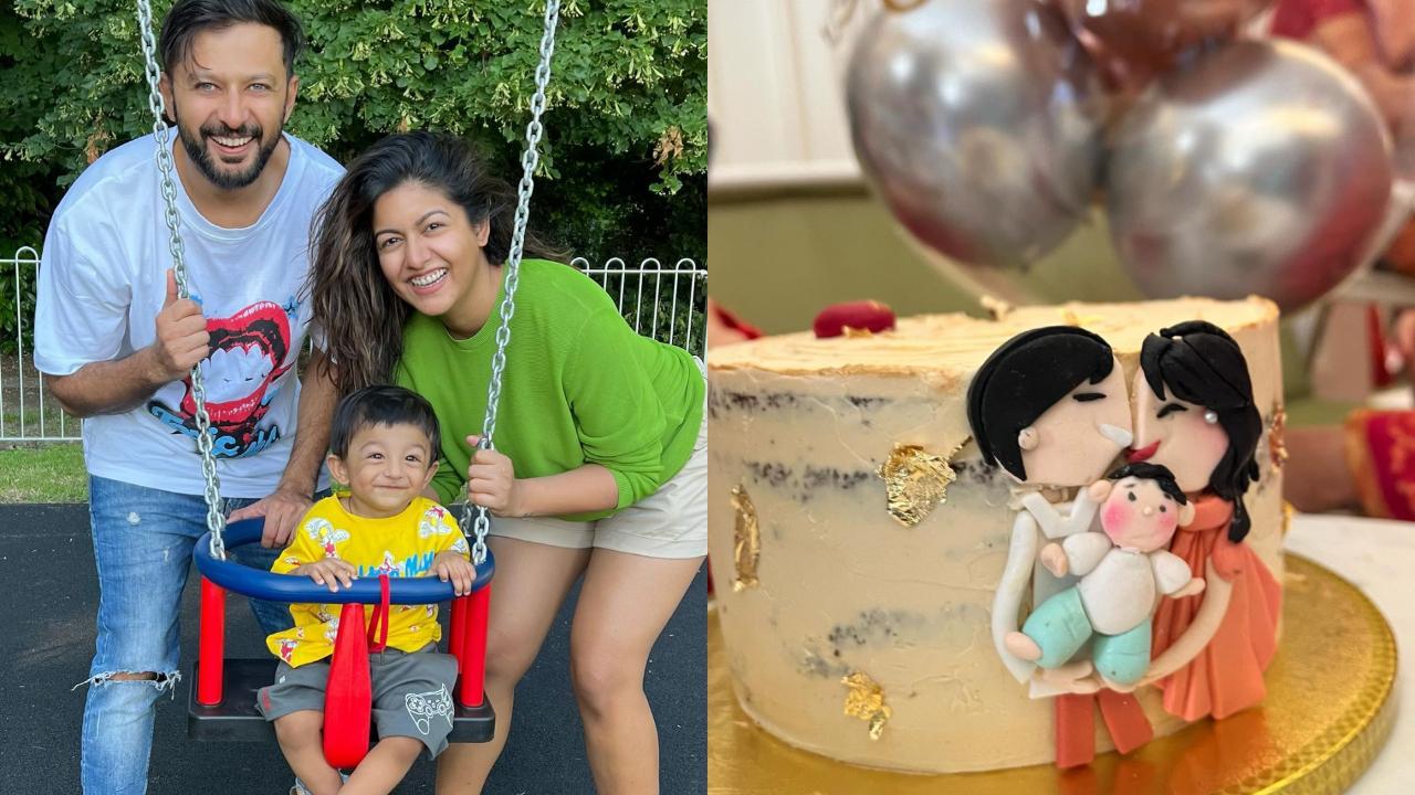 Ishita Dutta and Vatsal Sheth show son Vaayu's face for the FIRST time