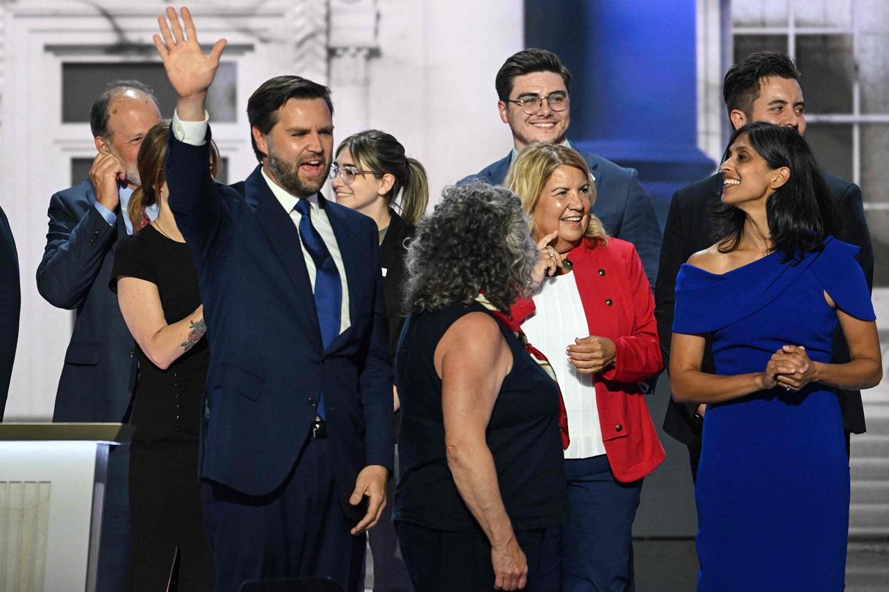 Vance, 39, formally accepted the Republican vice-presidential nomination on the third day of the convention on Wednesday, making him among the youngest Americans to ever fill that role