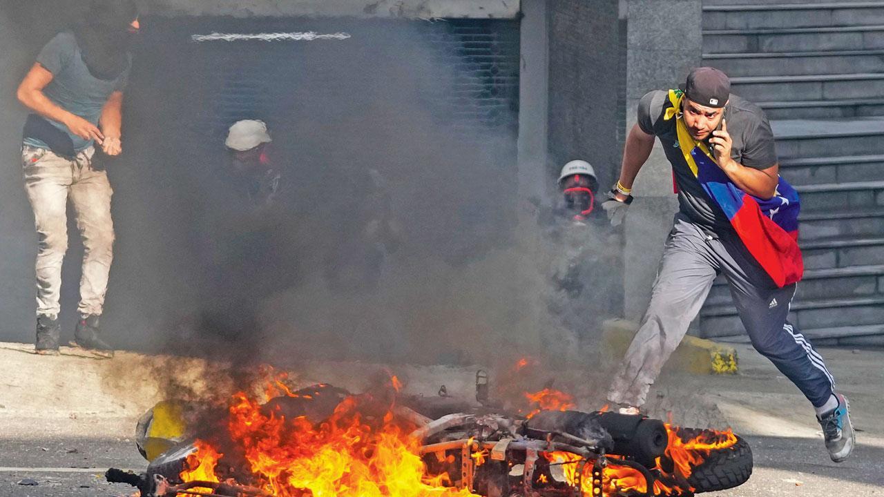 Venezuela on fire as citizens protest Maduro’s win