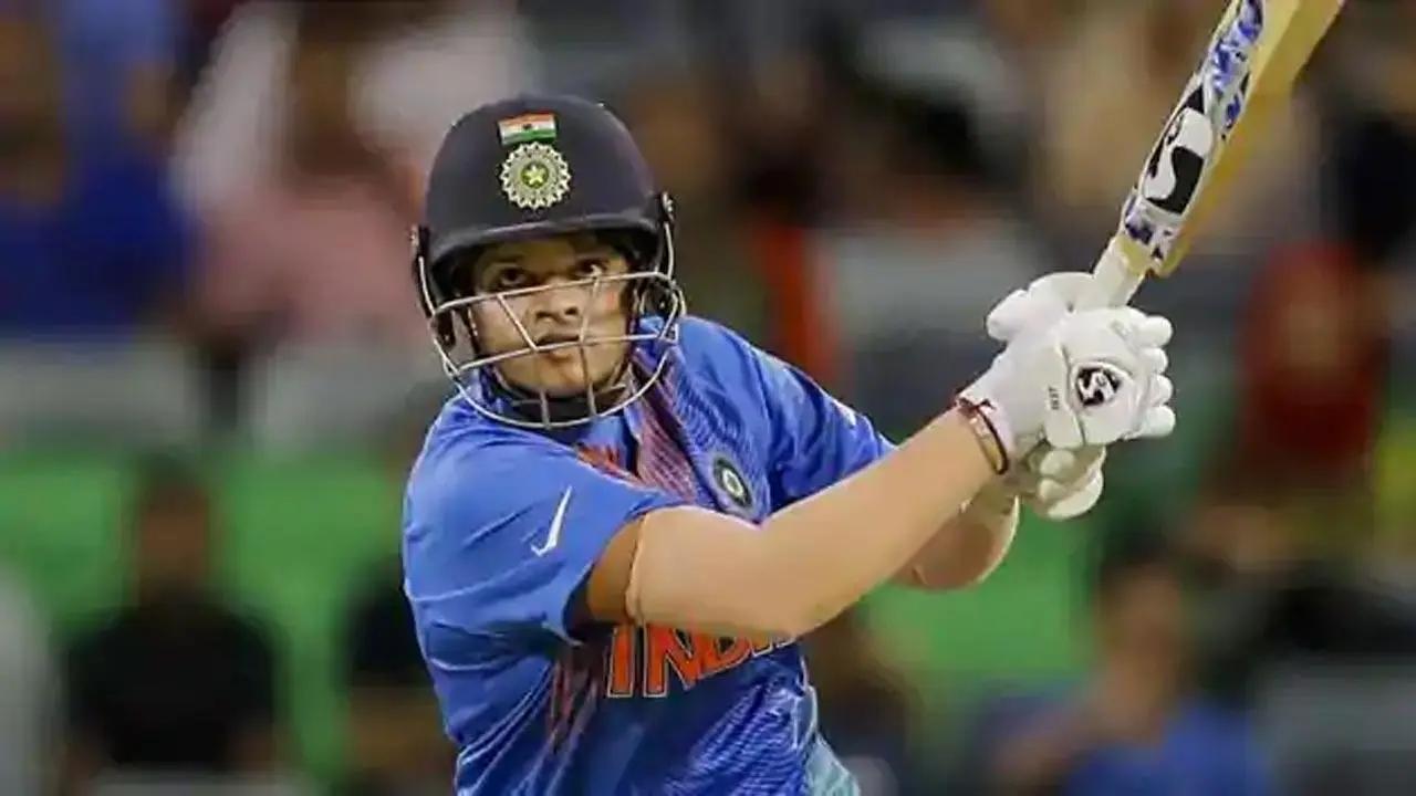 Shafali Verma scored 40 runs off just 29 deliveries including 6 fours and 1 six