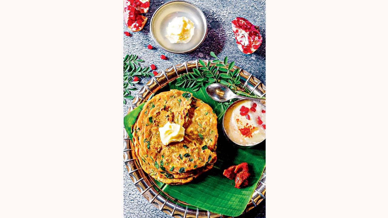 Moringa paratha