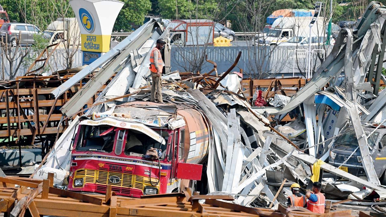 Ghatkopar hoarding collapse: Main accused claims arrest is illegal, cites 'act of God'