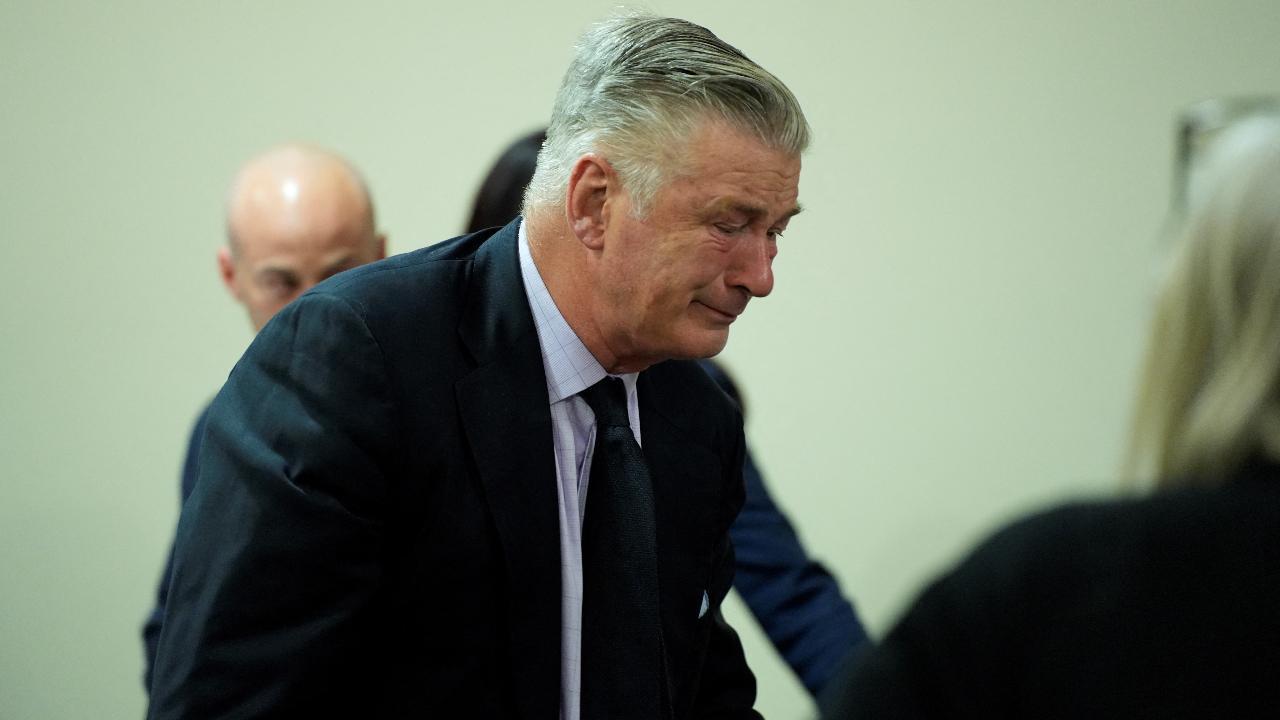 Alec Baldwin gets emotional as Judge ends 'Rust' trial related to the tragic shooting incident