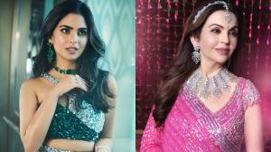 In Pics: All the luxurious sangeet looks of the Ambani women
