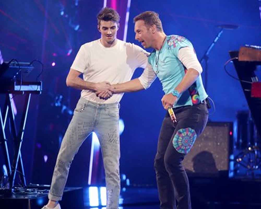 Chris Martin, from Coldplay, made a grand entrance at Akash Ambani and Shloka Mehta's pre-wedding celebrations in St. Moritz, Switzerland, in 2019.  The DJ duo The Chainsmokers also performed at Akash Ambani and Shloka Mehta's pre-wedding event in St. Moritz, Switzerland, in 2019.