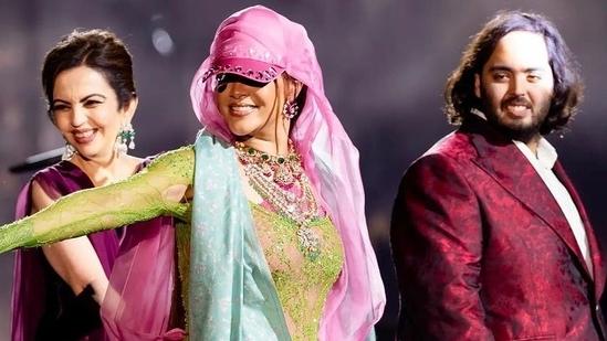 Rihanna was seen in Jamnagar, Gujarat for Anant Ambani and Radhika Merchant’s pre-wedding celebrations.