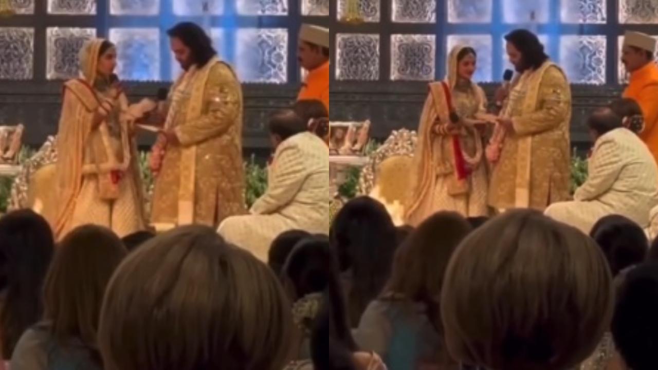 Here's what Anant Ambani and Radhika Merchant said while exchanging vows at their wedding