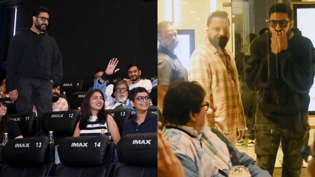 Abhishek Bachchan shares his ‘Kalki 2898 AD’ review at 3 AM after watching the sci-fi epic with dad Amitabh