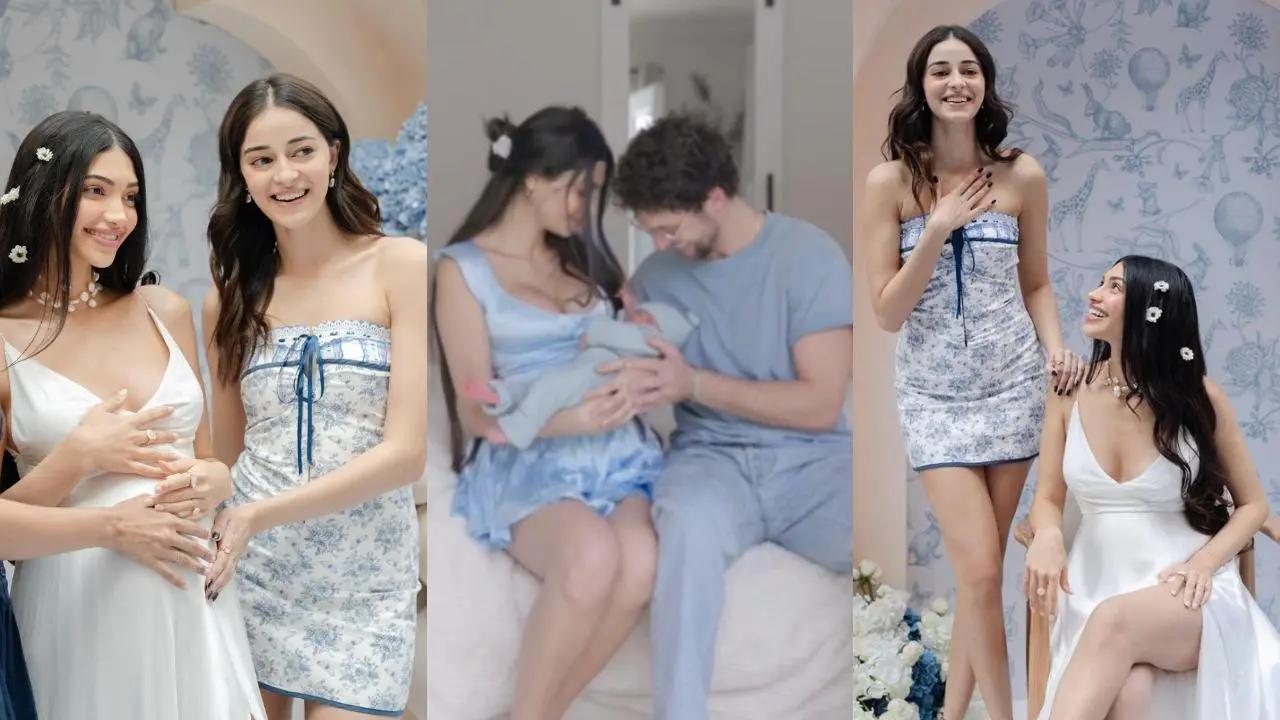 Ananya Panday couldn't hold back her happiness as cousin Alanna Panday and her husband Ivor McCray welcomed their baby boy. Read More