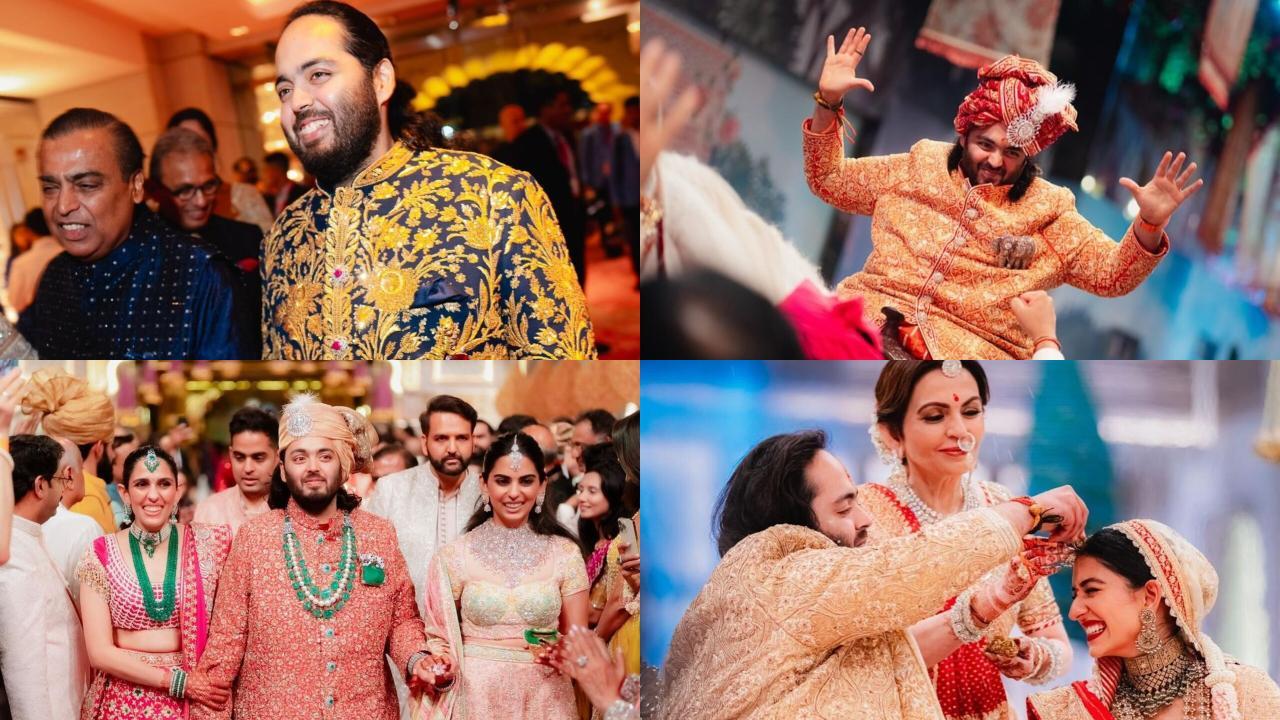 Birthday special! Anant Ambani’s extravagant wedding looks