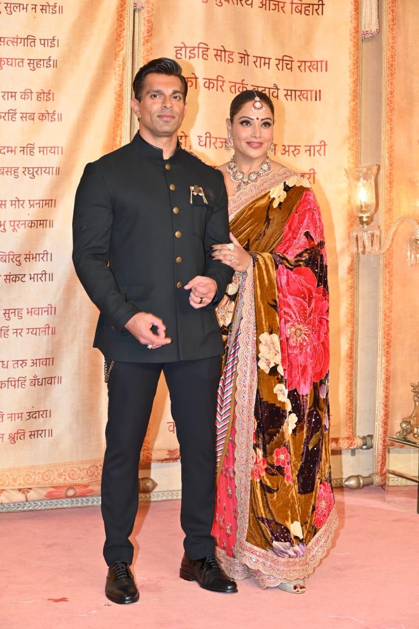 Bipasha Basu and Karan Singh Grover arrive for the Mangal Utsav