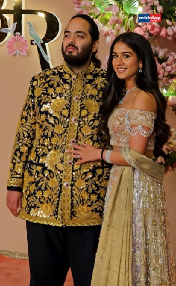 The soon-to-be-wed couple Anant Ambani and Radhika Merchant, have already made their grand arrival on the red carpet.