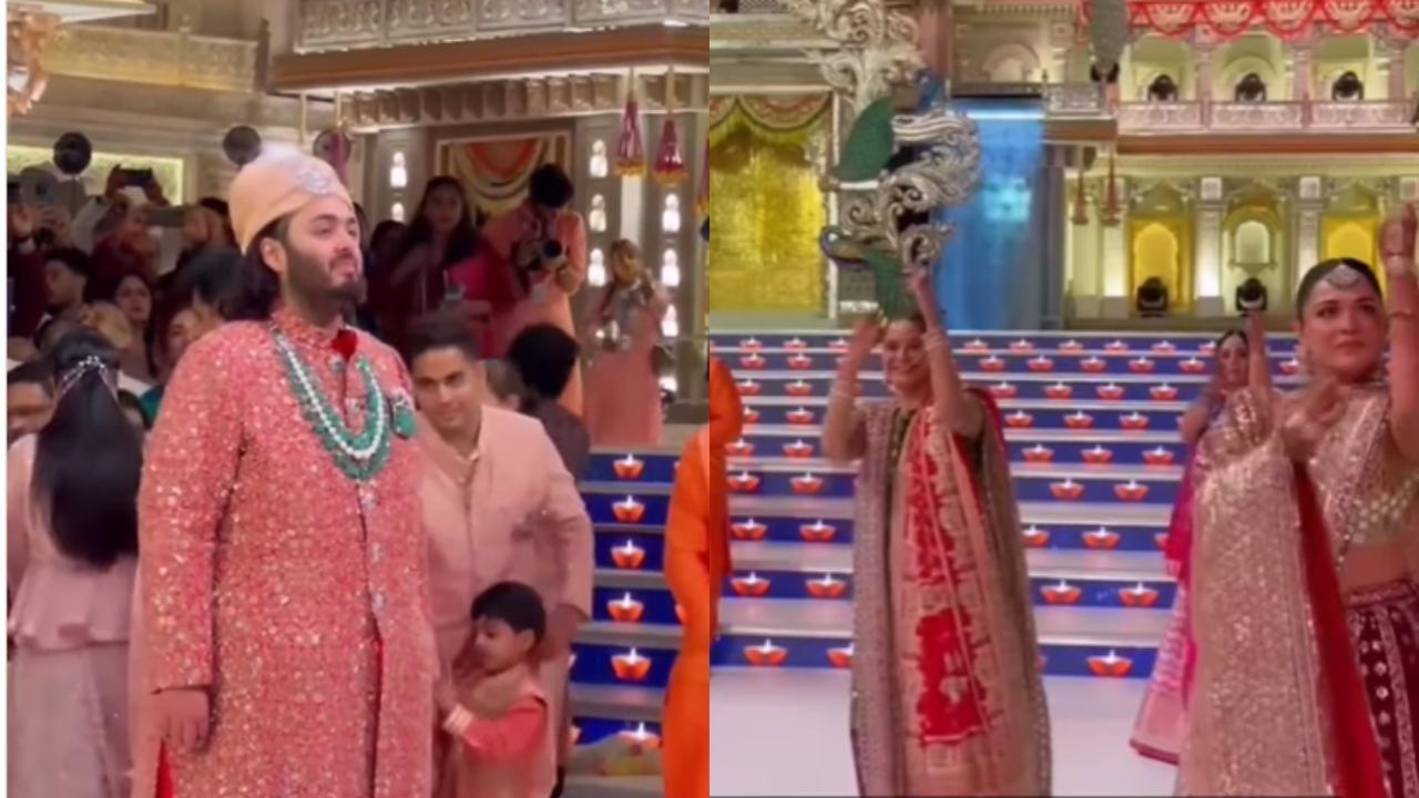 Watch! Radhika Merchant’s mother's special performance for 'jamai raja' Anant Ambani