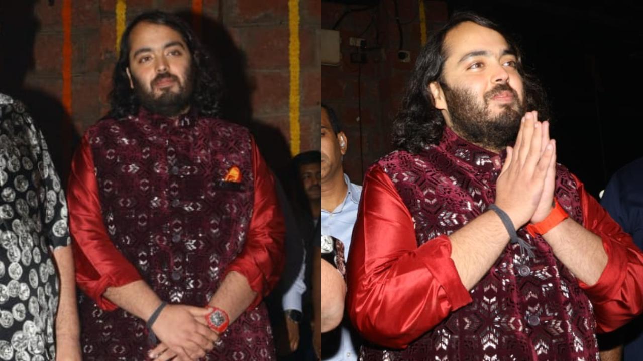 Anant Ambani visits Krishna Kali temple wearing limited edition watch worth nearly Rs 7 crore