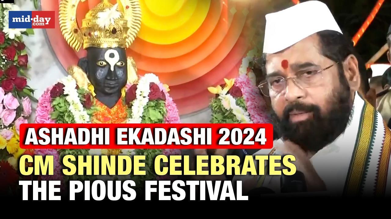 Ashadhi Ekadashi 2024: CM Eknath Shinde celebrates the pious occasion