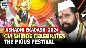 Ashadhi Ekadashi 2024: CM Eknath Shinde celebrates the pious occasion
