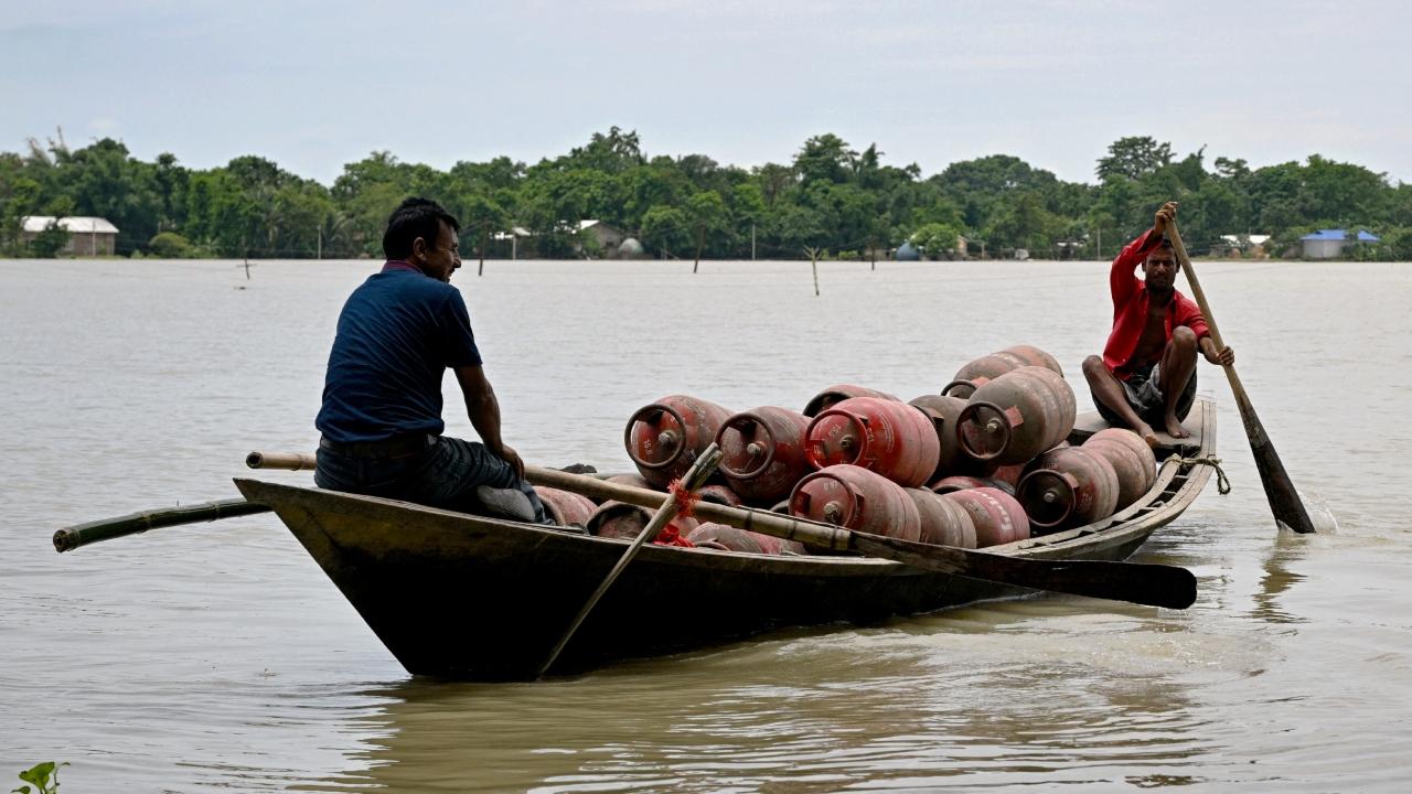 Multiple agencies, including the SDRF and local administrations, were engaged in relief and rescue operations